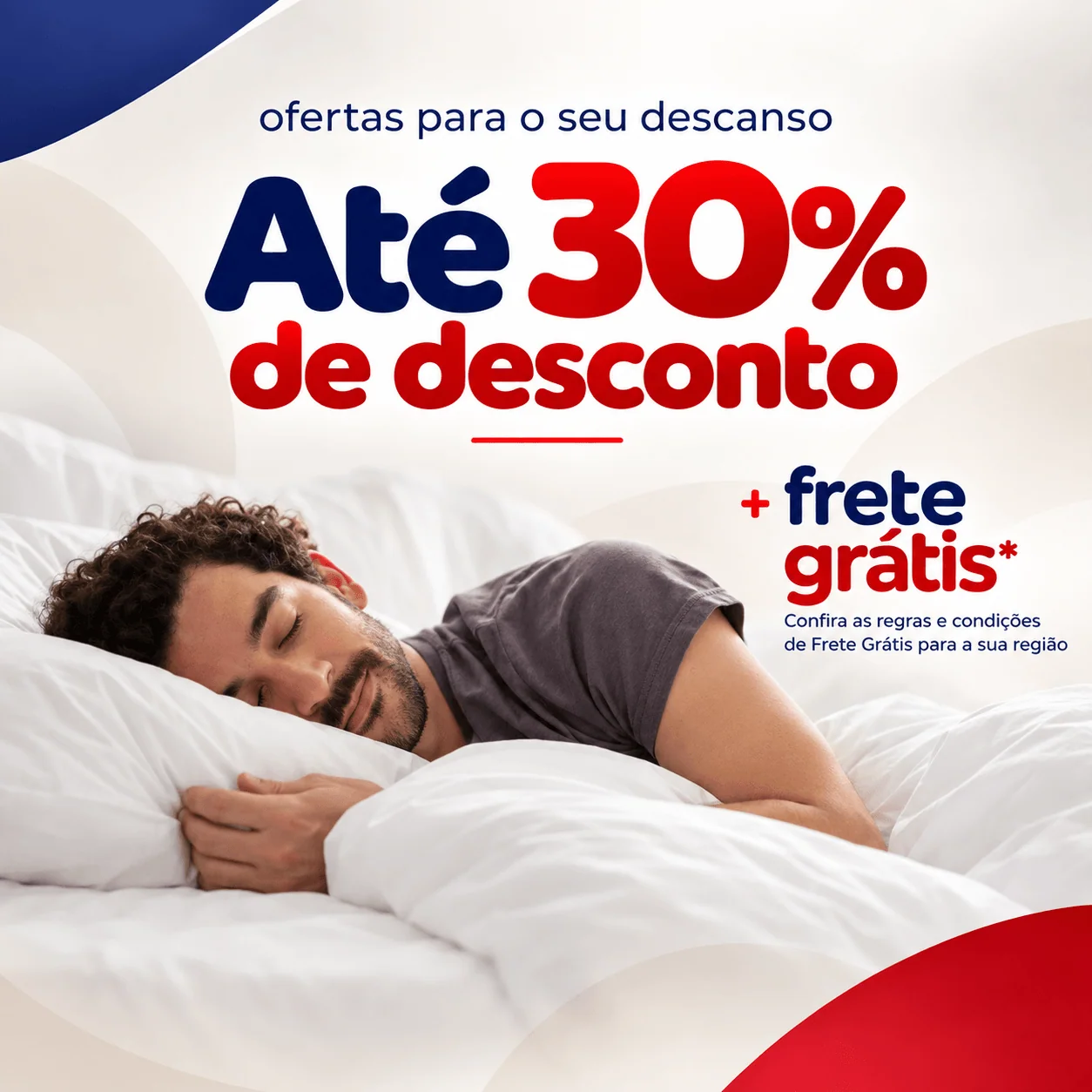 Produtos em até 30% e frete grátis