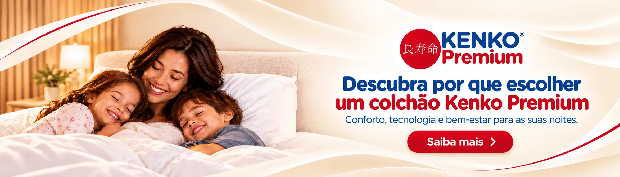 Descubra por que escolher um colchão Kenko Premium: conforto, tecnologia e bem-estar para as suas noites