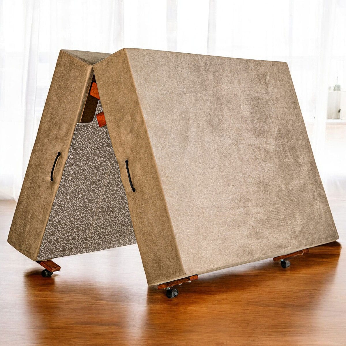 Cama Dobrável Casal Kenko Premium aberta