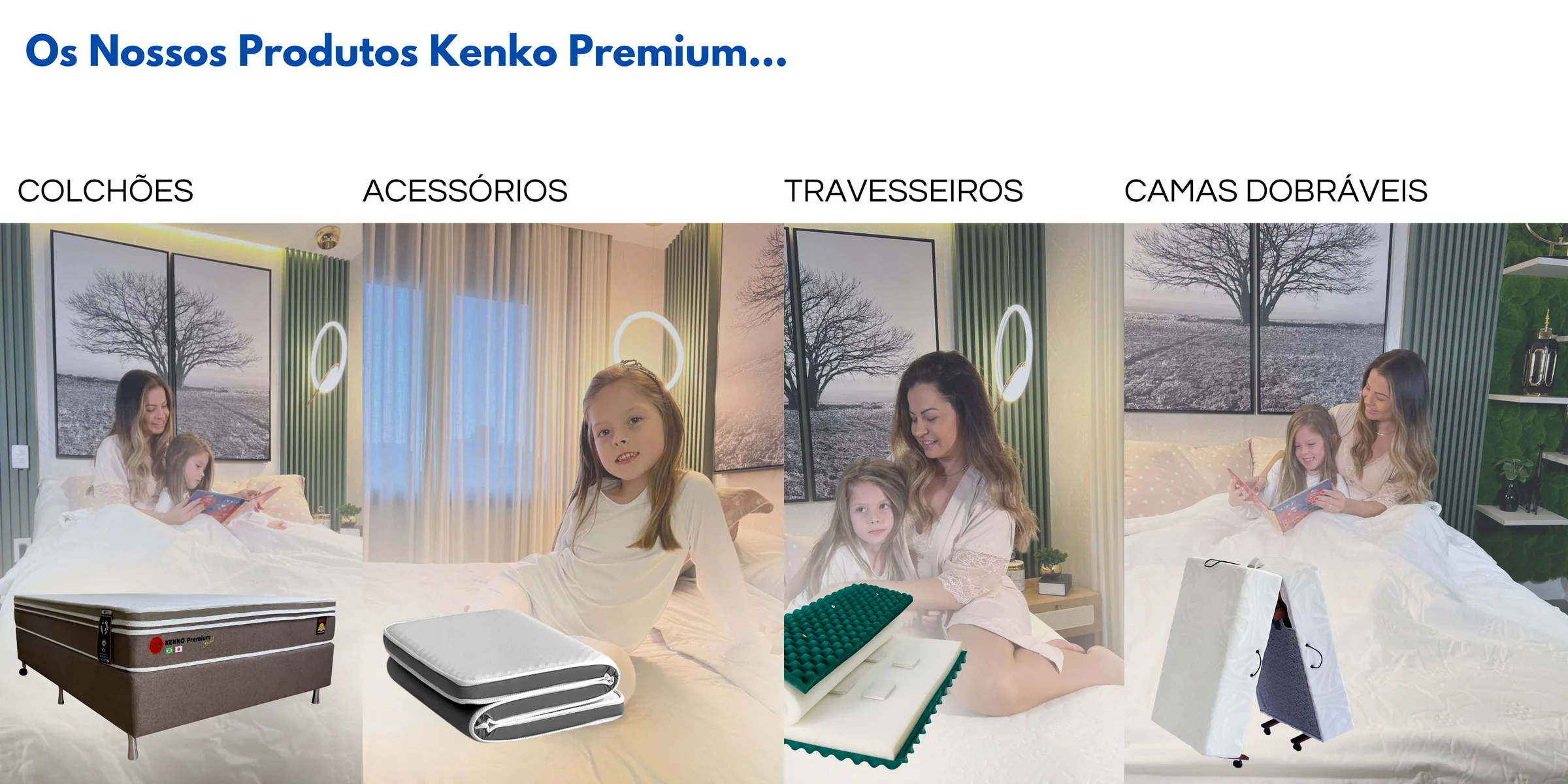 Conheça os colchões casal com massagem eletrônica Kenko Premium