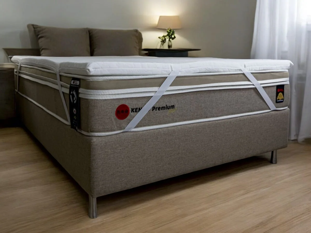 Pilow Top Soft Para Colchão Kenko Premium Com Elásticos Fixação - Solteiro 88x188 — segunda foto