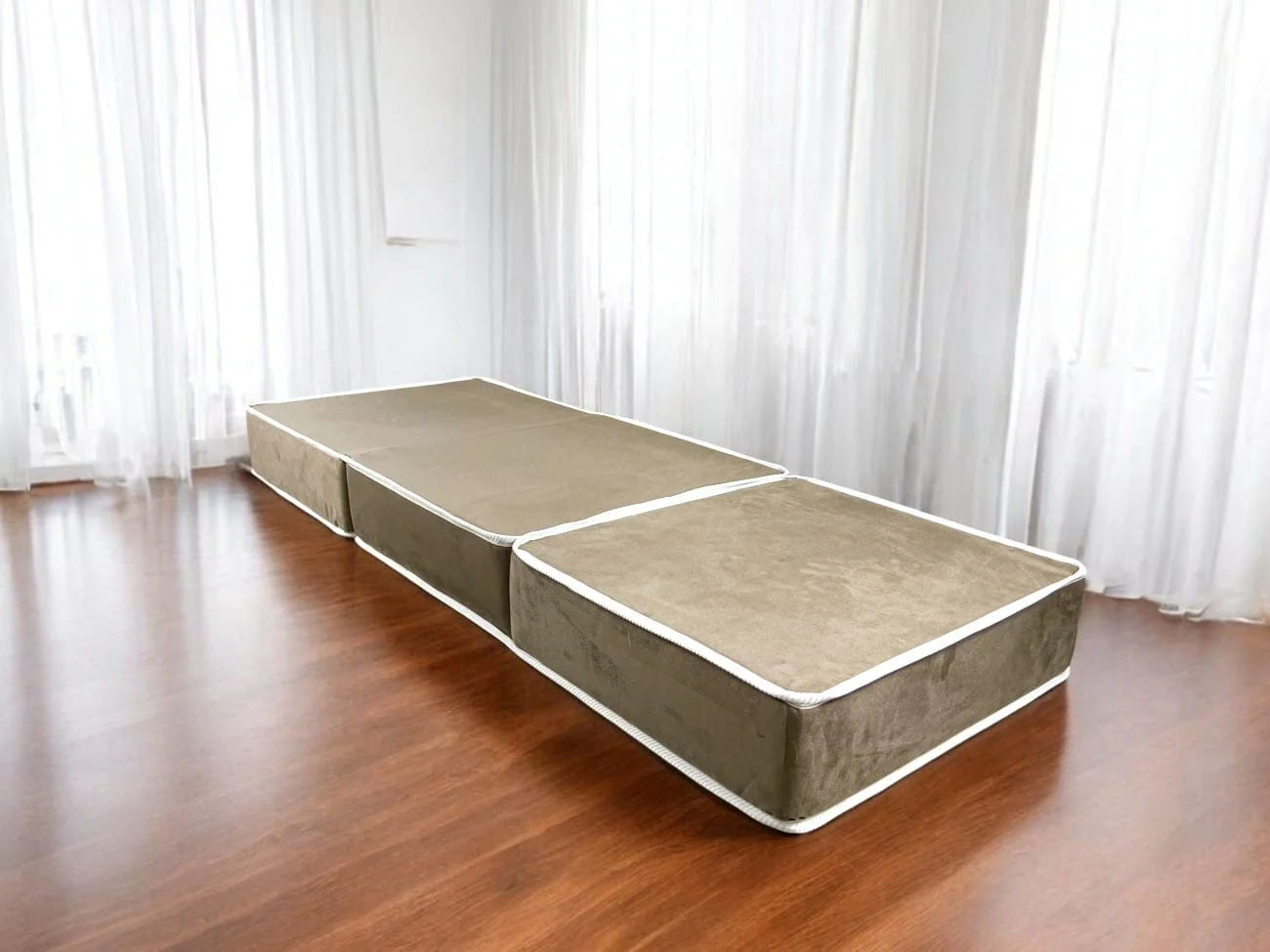 Puff Dobrável 70cm aberto Kenko Premium