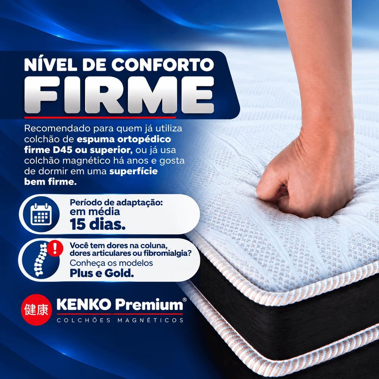 Colchão Magnético King Size Standard - Conforto Ortopédico - 25cm Original — segunda foto