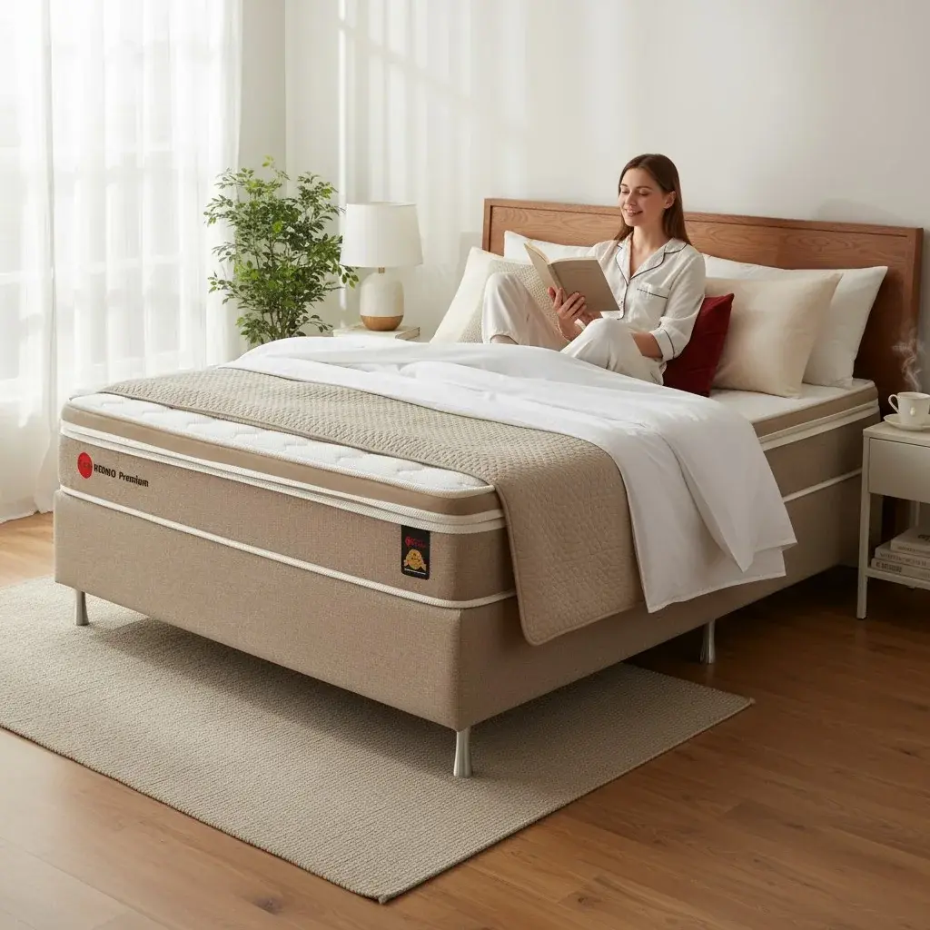 Colchão Magnético King Size Plus Pillow Top - Conforto Médio - 25cm Original